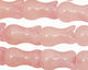 Rose Quartz Carved Tulip 18x10mm