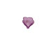Lucite Amethyst Mini Trumpet Flower 8x10mm