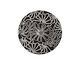 Lillypilly Black Weathered Daisy Anodized Aluminum Disc 25mm, 22 gauge