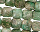Variscite Puff Square 12mm