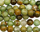 Petrified Green Opal Round 8mm
