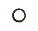 C-Koop Enameled Metal Black Large Ring 16-17mm