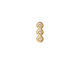 TierraCast Gold (plated) Plain 3-Hole Bar 2x12mm