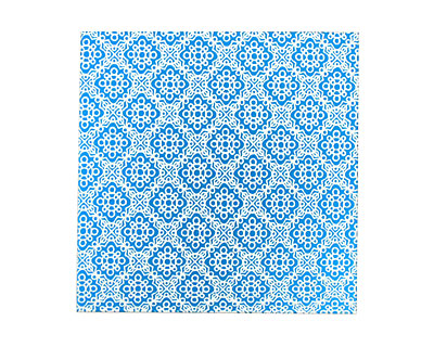 Lillypilly Turquoise Doily Anodized Aluminum Sheet 3