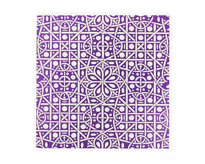 Lillypilly Purple Cross Stitch Anodized Aluminum Sheet 3