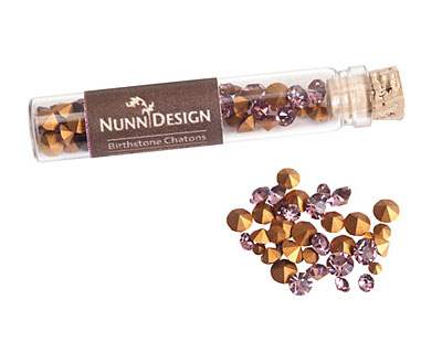 Nunn Design Light Amethyst Crystal Chaton 5g