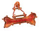 Patricia Healey Copper Bone Bezel 57x46mm