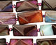 Rainbow Snakeskin Agate Faceted Pillow 25x16mm