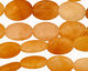 Yellow Jade (nat.) Flat Oval 14x10mm