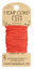 Red Hemp Twine 20 lb, 20 ft