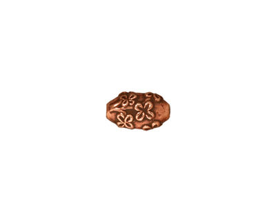 TierraCast Antique Copper (plated) Wild Rose Rice 10x6mm