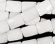 White Jade Faceted Thin Pillow 20-21x15mm
