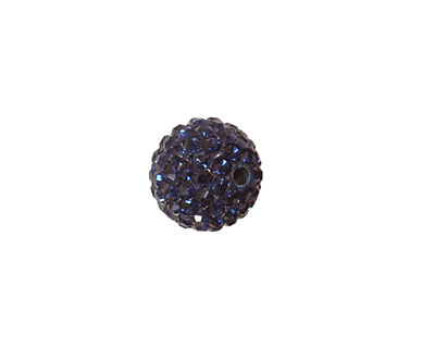 Montana Blue Pave Round 12mm
