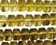 Smoky Quartz (yellow) Wheel 10mm