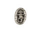 Green Girl Pewter Sea Monkey Button 14x19mm