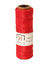 Red Hemp Twine 10 lb, 205 ft