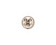 TierraCast Antique Silver (plated) Moon Face Bead 10mm