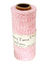 Light Pink/White Bakers Twine 2 ply, 410 ft