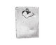 Rustic Charms Sterling Silver Heart Blank 19x26mm