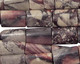 Porcelain Jasper Thin Pillow 14x10mm