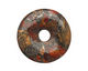 Red Creek Jasper w/ Pyrite Donut 50mm