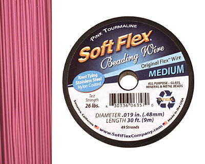 Soft Flex Pink Tourmaline .019