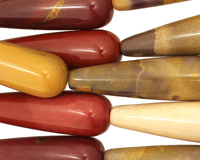 Mookaite Teardrop 34-35x10mm