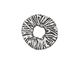 Pewter Textured Washer 4x21mm