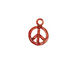 Patricia Healey Copper Peace Charm 13x18mm