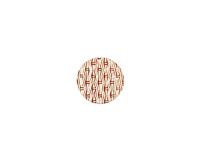 Lillypilly Bronze Reeds Anodized Aluminum Disc 11mm, 24 gauge