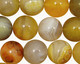 Yellow Botswana Agate Round 14mm