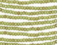 Czech Glass Pistachio Fire Polished Rondelle 2x3mm