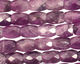 Dogtooth Amethyst Faceted Barrel 10x8mm