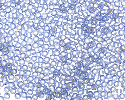 TOHO Light Sapphire (with Frosted Silver Lining) Round 11/0 Seed Bead