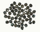 Czech Fire Polished Glass Jet Picasso Round 4mm
