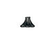 TierraCast Gunmetal Large Bell Flower Bead Cap 12mm