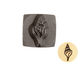 Conch Shell Metal Stamp 6mm