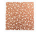 Lillypilly Bronze Scattered Dots Anodized Aluminum Sheet 3"x3", 24 gauge