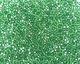 TOHO Transparent Frosted Grass Green Treasure #1 Seed Bead