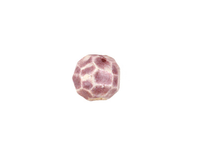 Gaea Ceramic Purple Haze Geode Round 11-12x13-14mm