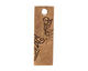 Nunn Design Antique Gold (plated) Large Rectangle Vine Tag 10x30mm