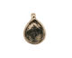 Green Girl Pewter Teardrop Box 15x20mm