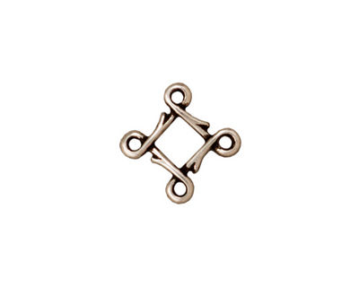TierraCast Antique Silver (plated) Small Vine Link 12mm
