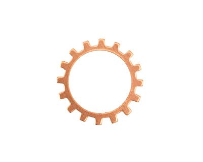 Copper Open Gear 19mm