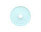 Turquoise Bay Recycled Glass Donut 25mm