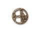 TierraCast Antique Brass (plated) Tribuckle 18mm