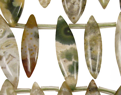 Ocean Jasper Spear Drops 8-12x20-38mm