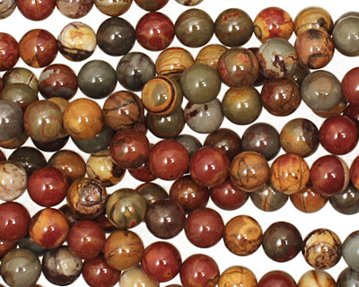 Red Creek Jasper Round 6mm