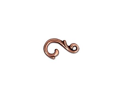 TierraCast Antique Copper (plated) Vine Hook 13x7mm