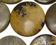 Artistic Jasper Puff Coin 30mm